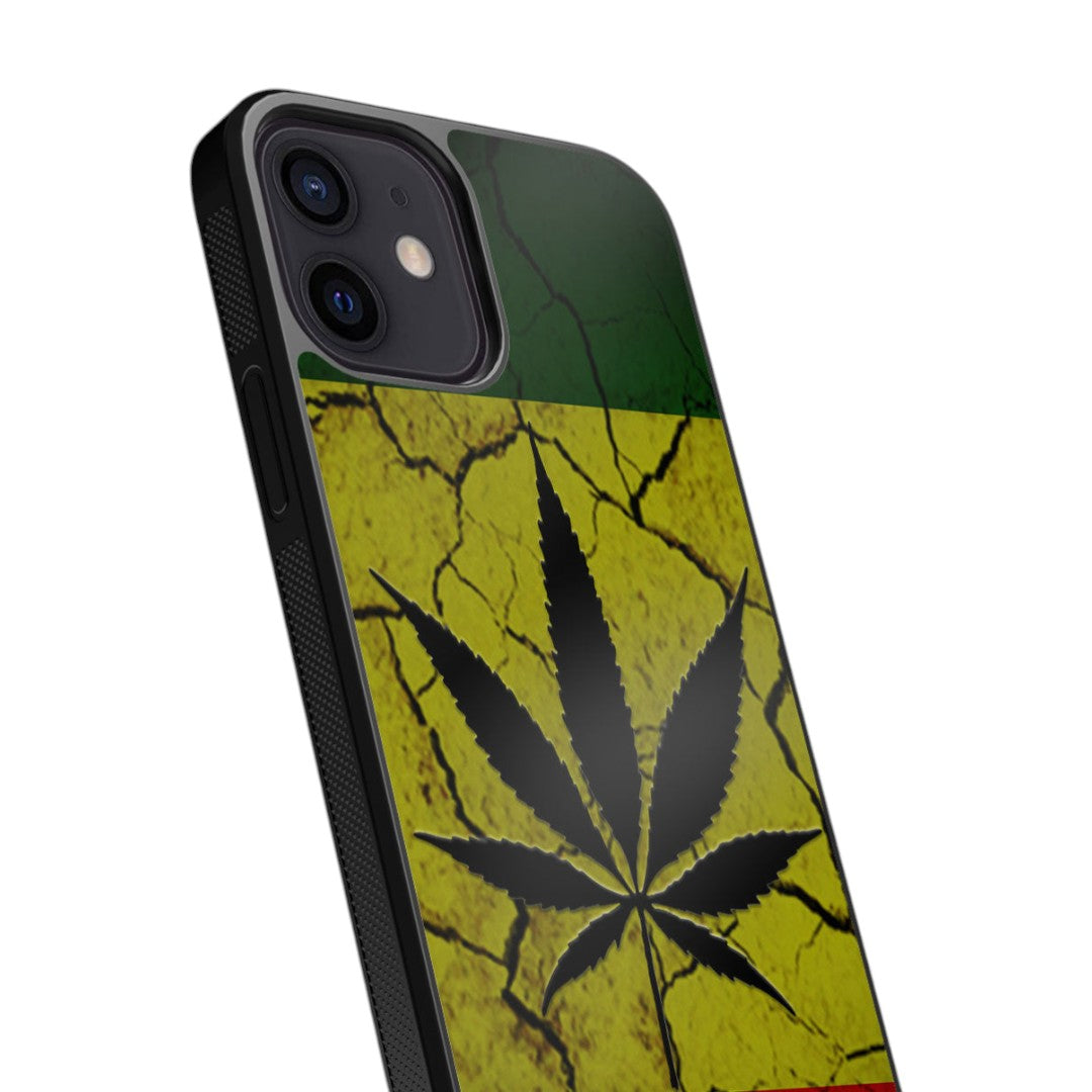 Rastafari Glass iPhone Case for iPhone 12 | Macmerise
