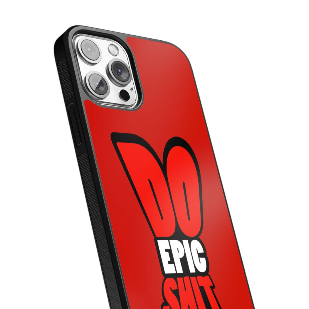 Do Epic Shit Glass iPhone Case for iPhone 12 Pro | Macmerise