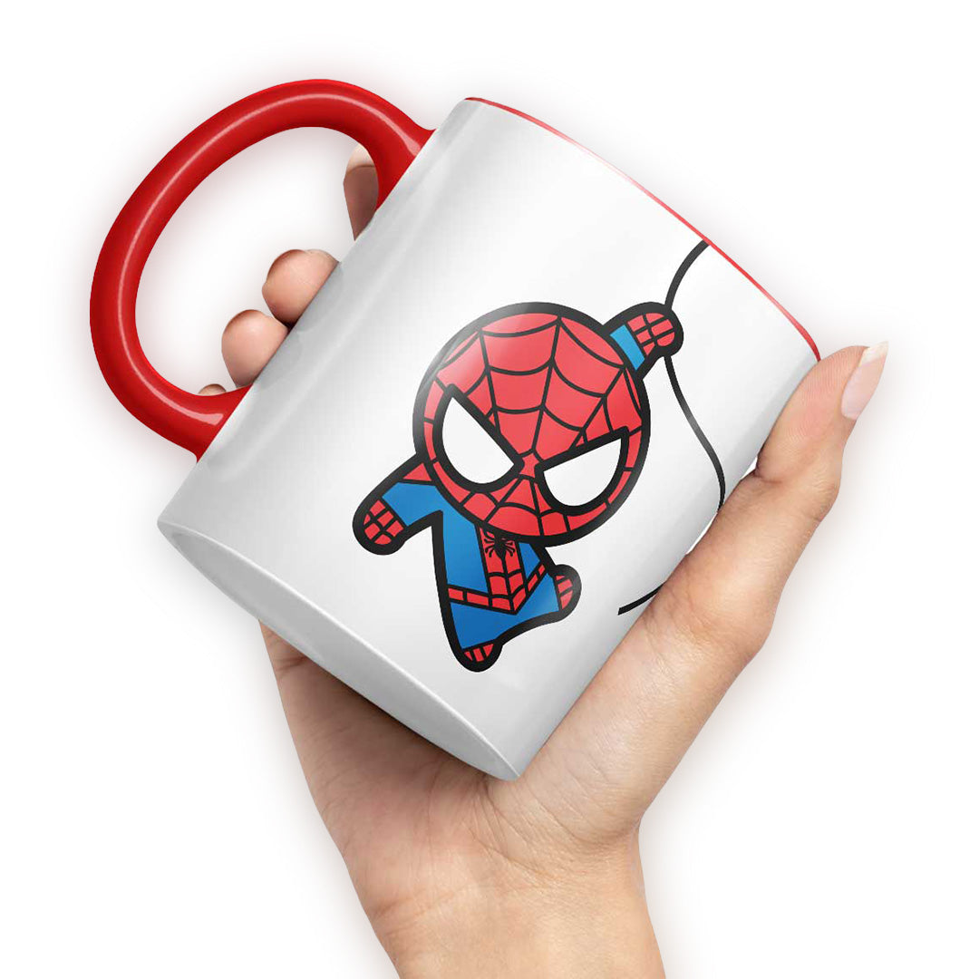 Spider Man Comic Kawaii Coffee Mug | Macmerise