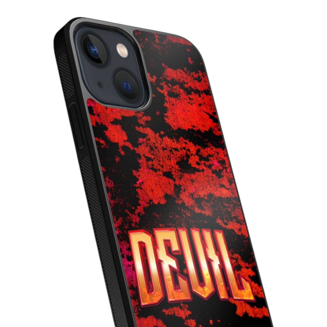 Heavenly Devil Glass iPhone Case for iPhone 13 | Macmerise