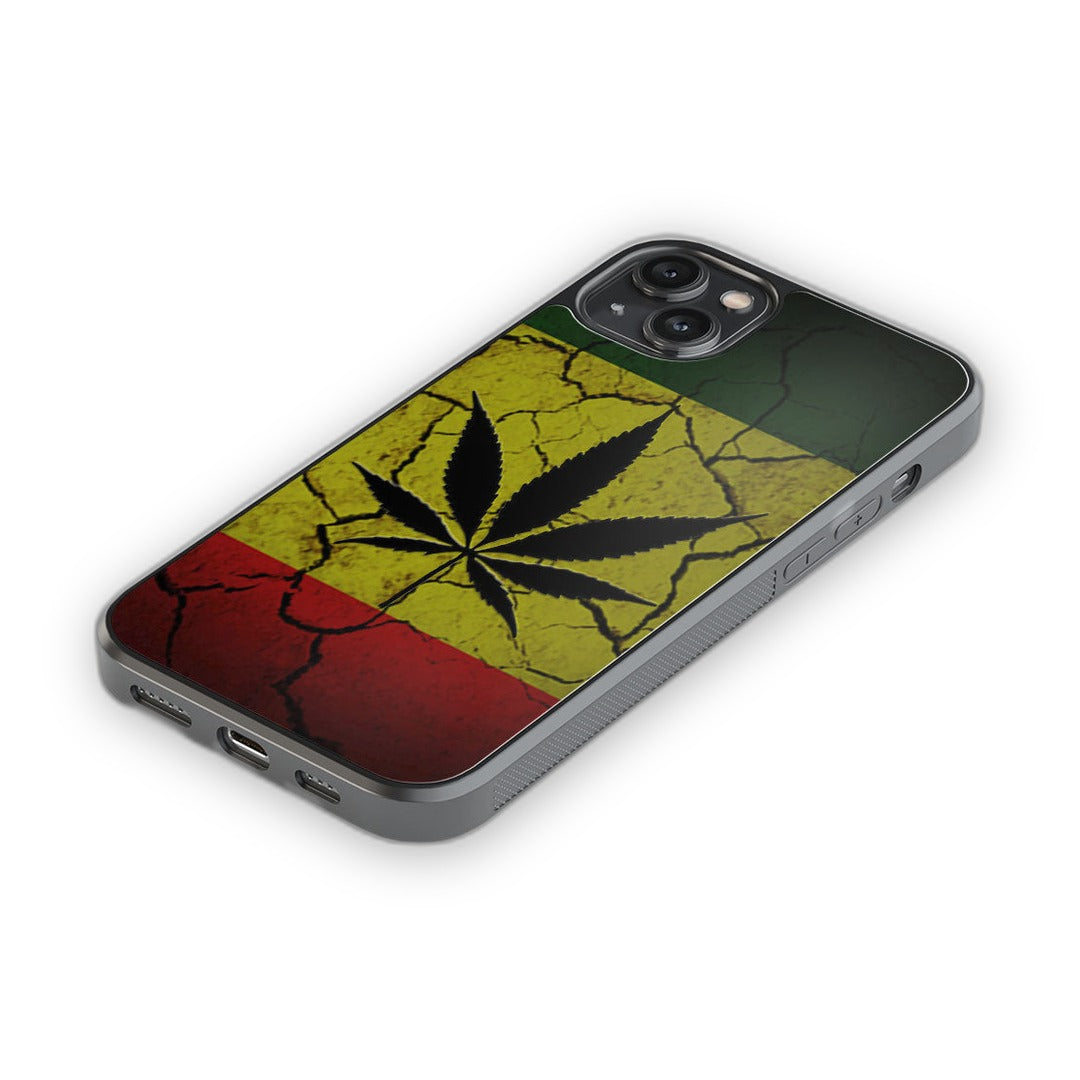 Rastafari Glass iPhone Case for iPhone 14 Plus | Macmerise