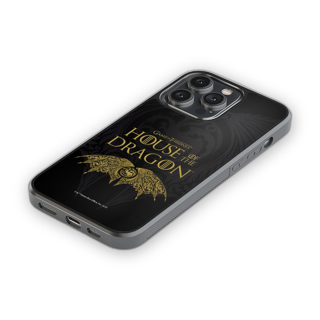 Winged Targaryen Crest Glass iPhone Case for iPhone 14 Pro Max | Macmerise