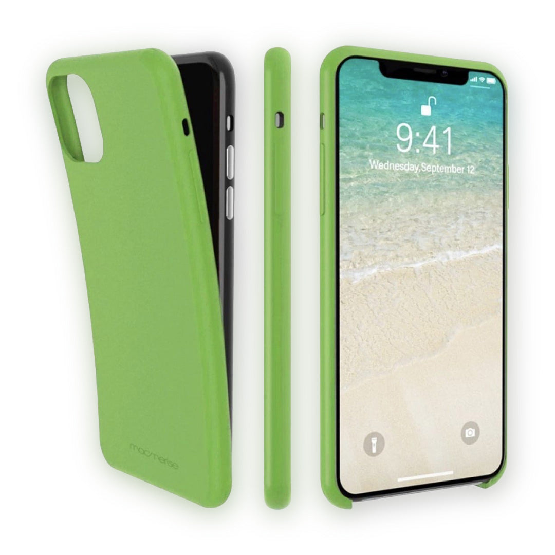 Basics iPhone 11 Pro Silicone Case Leaf Green | Macmerise