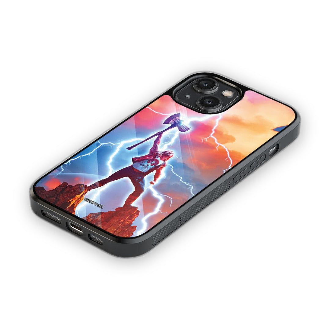 Raise the Stormbreaker Glass iPhone Case for iPhone 14 | Macmerise