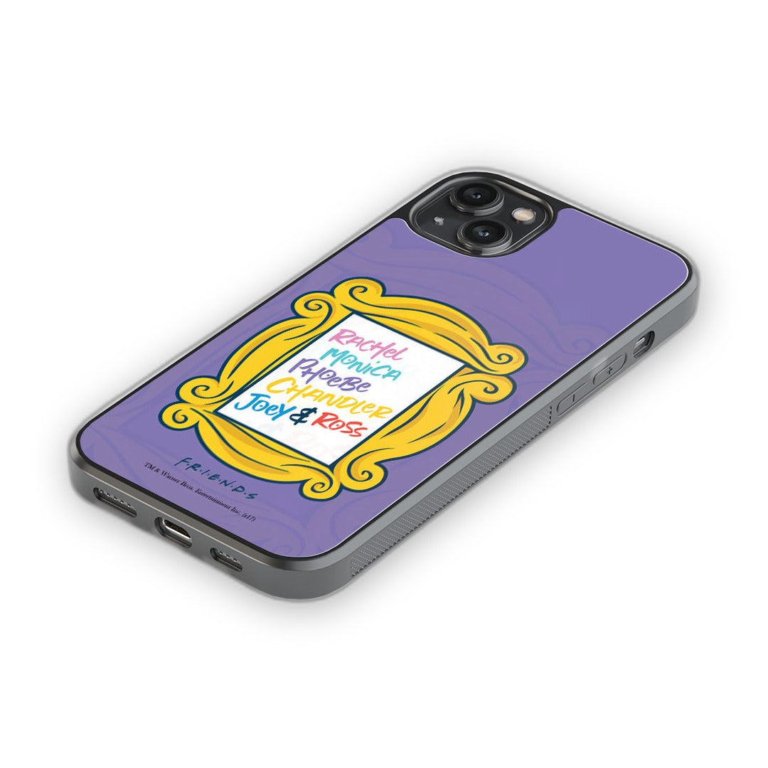 Framed in Friendship Glass iPhone Case for iPhone 14 Plus | Macmerise