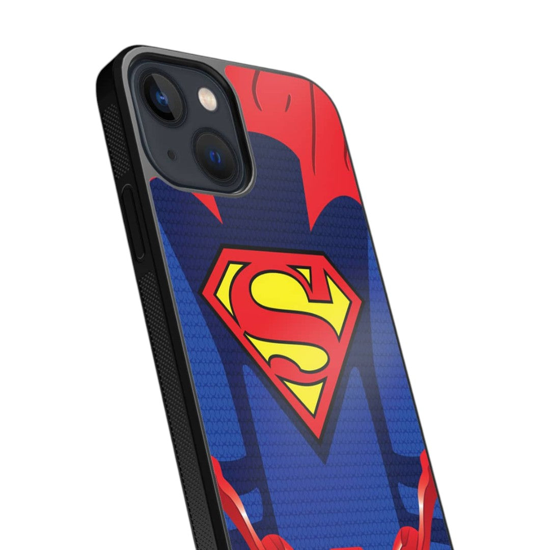 Suit Up Superman Glass iPhone Case for iPhone 13 Mini | Macmerise