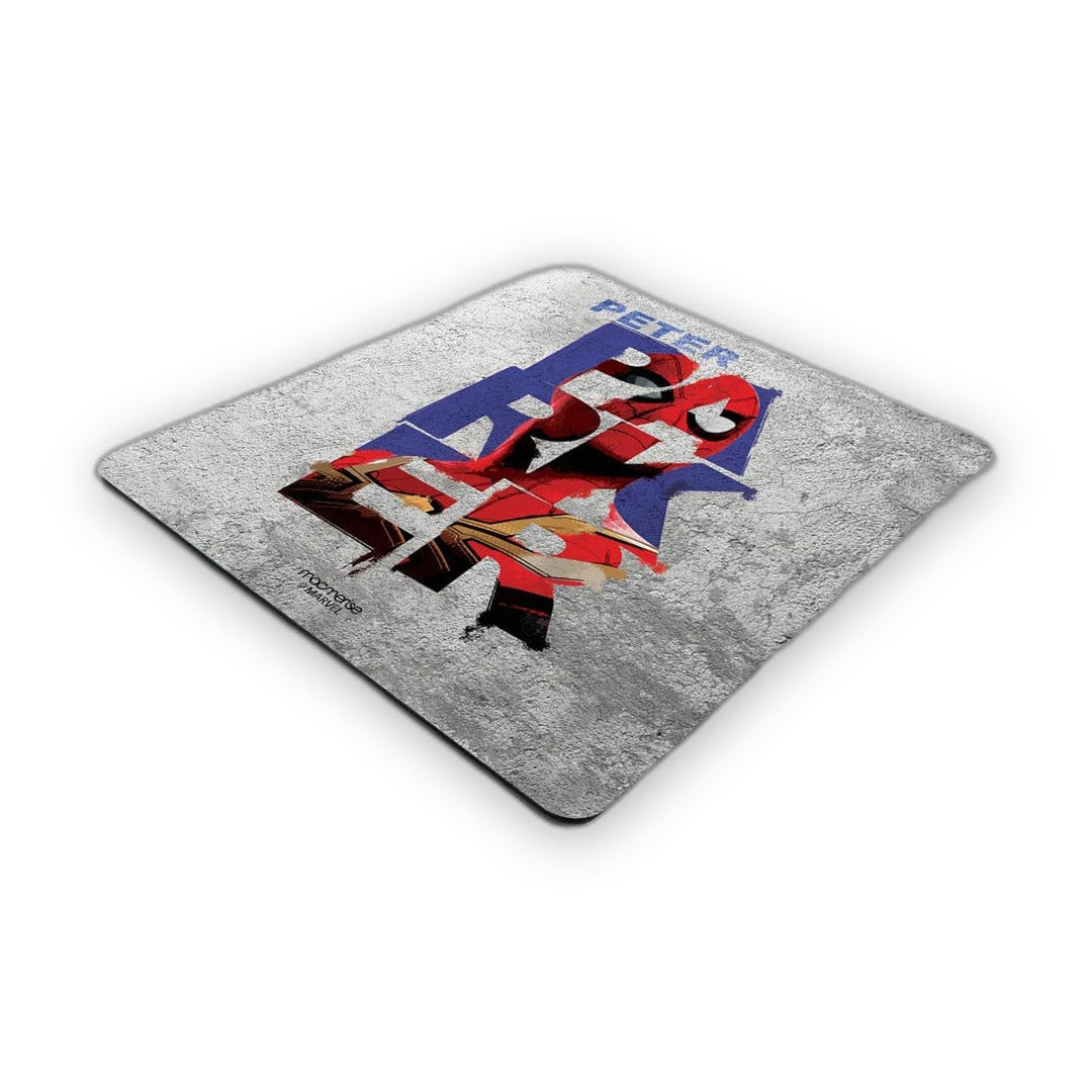 Peter Parker Grunge Mouse Pad | Macmerise