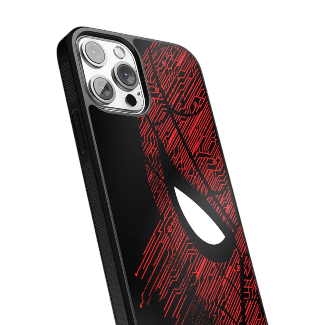 Sketch Out Spider Man Glass iPhone Case for iPhone 13 Pro | Macmerise
