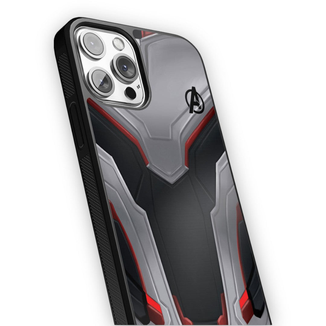 Avengers Endgame Suit Glass iPhone Case for iPhone 13 Pro | Macmerise