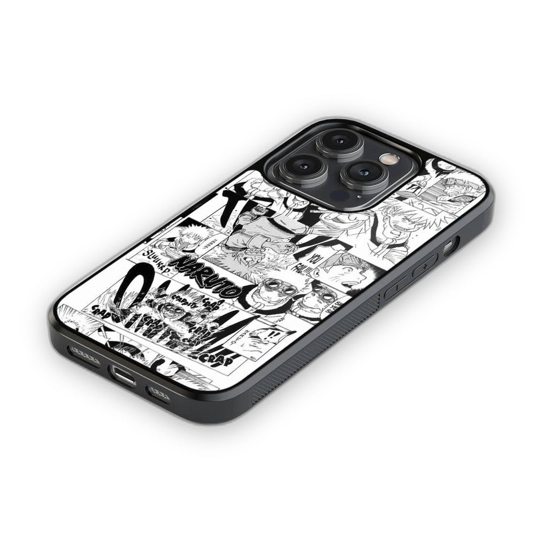 Naruto Collage Glass iPhone Case for iPhone 14 Pro | Macmerise