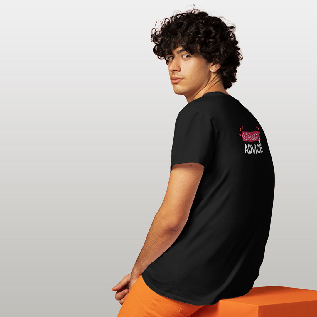 Stay Toxic Black Mens T-Shirt - detail 2 view | Macmerise