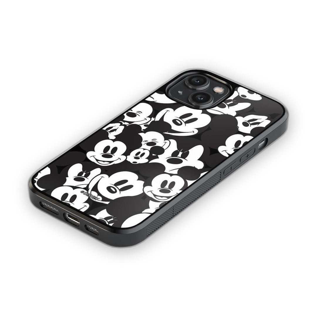 Mickey Smileys Glass iPhone Case for iPhone 14 | Macmerise