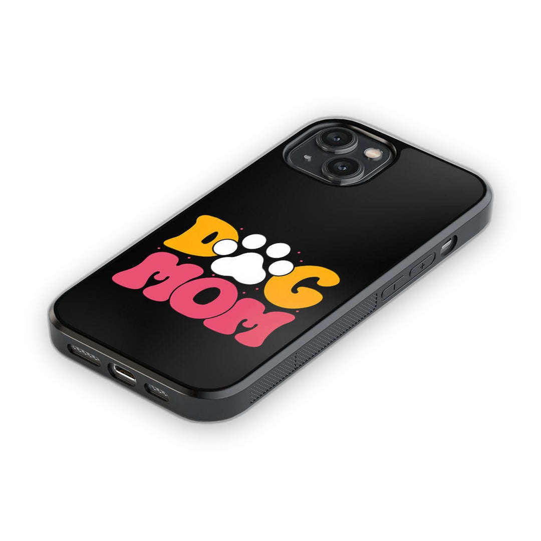 Dog Mom Glass iPhone Case for iPhone 14 | Macmerise