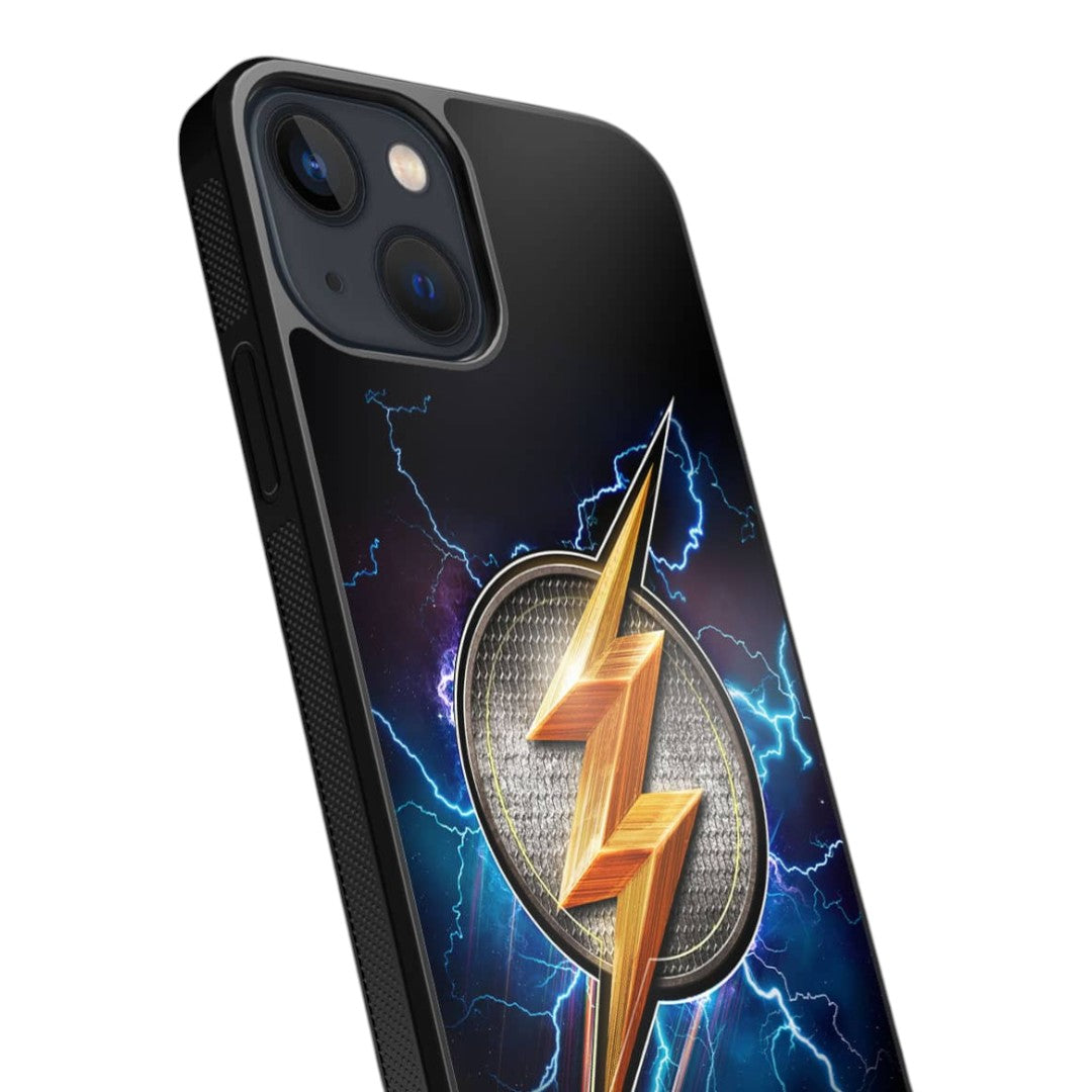 Flash Storm Glass iPhone Case for iPhone 13 Mini | Macmerise