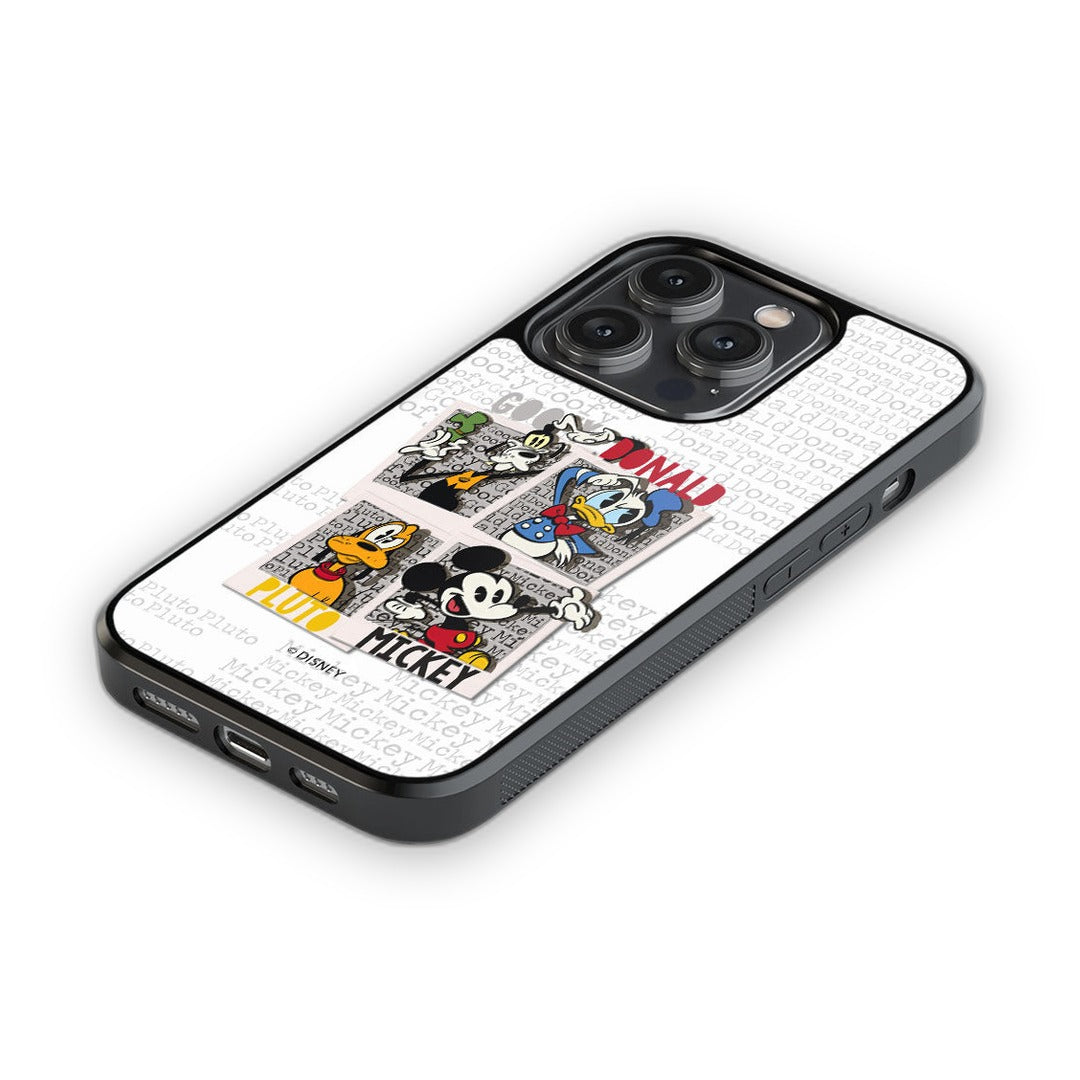 Disney Dudes Glass iPhone Case for iPhone 14 Pro | Macmerise