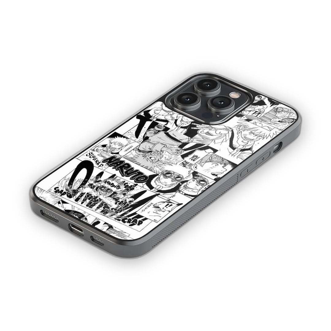 Naruto Collage Glass iPhone Case for iPhone 14 Pro Max | Macmerise