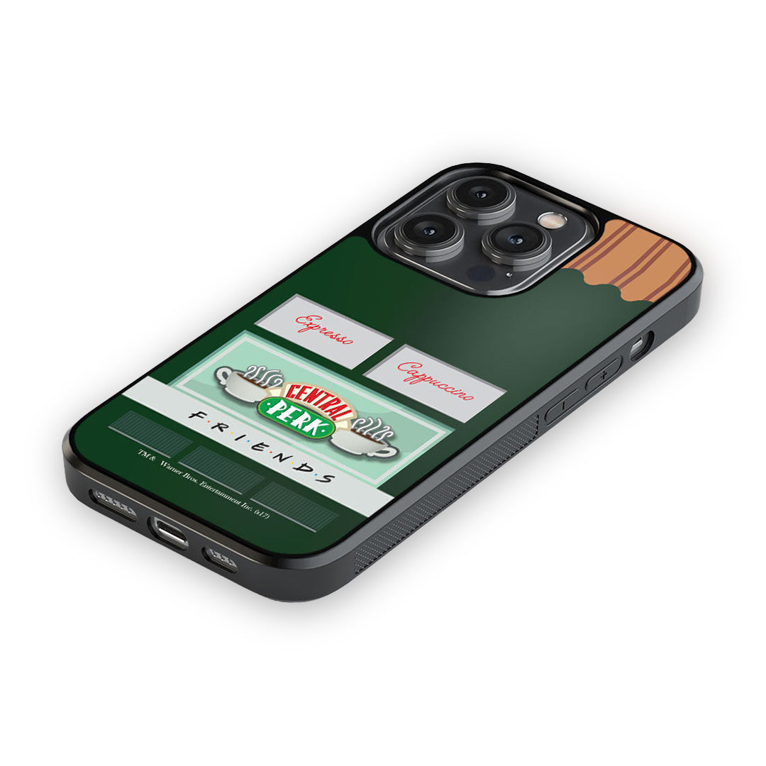 Central Perk Glass iPhone Case for iPhone 14 Pro | Macmerise