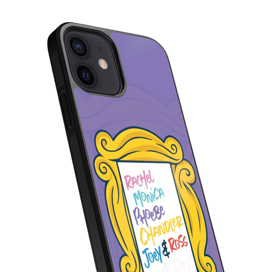 Framed in Friendship Glass iPhone Case for iPhone 12 | Macmerise