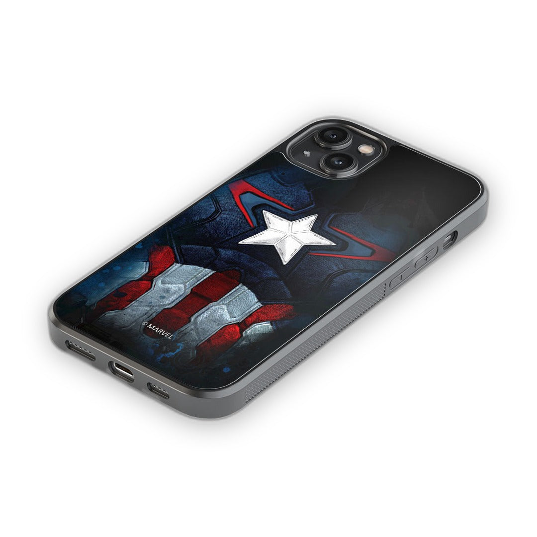 Suit Up Captain Glass iPhone Case for iPhone 14 Plus | Macmerise
