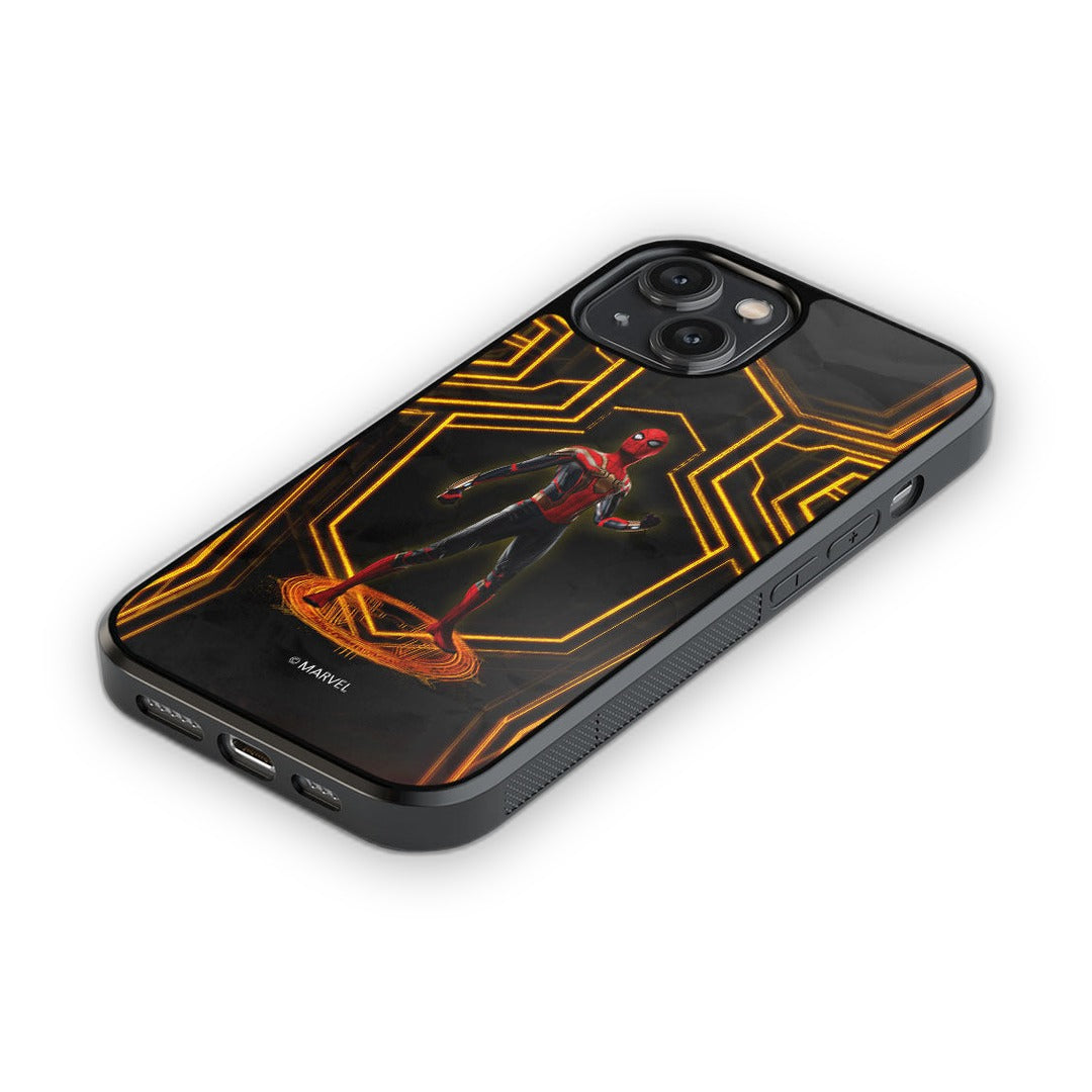 Extraordinary Spiderman Glass iPhone Case for iPhone 14 | Macmerise