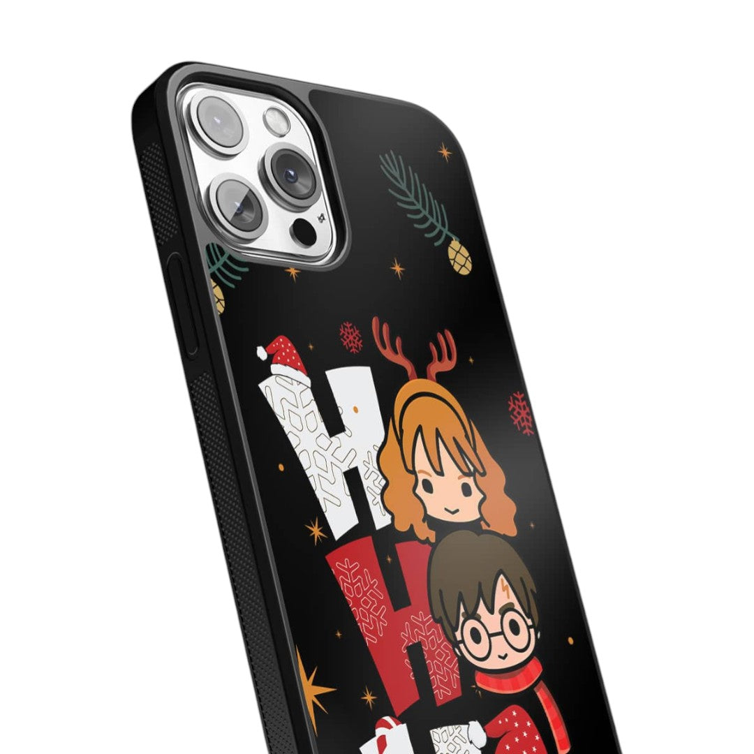 Harry Potter Ho Ho Ho Glass iPhone Case for iPhone 12 Pro | Macmerise