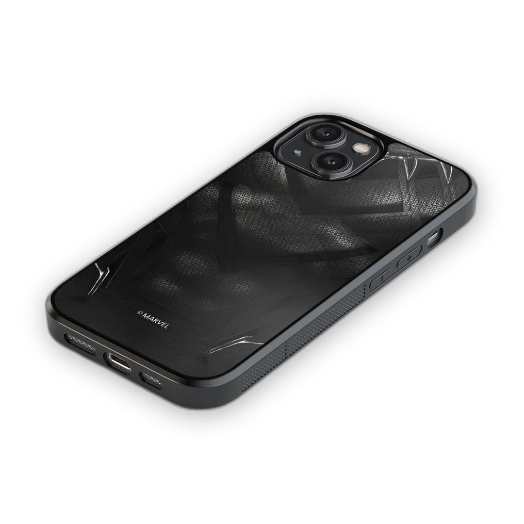 Suit Up Black Panther Glass iPhone Case for iPhone 14 | Macmerise
