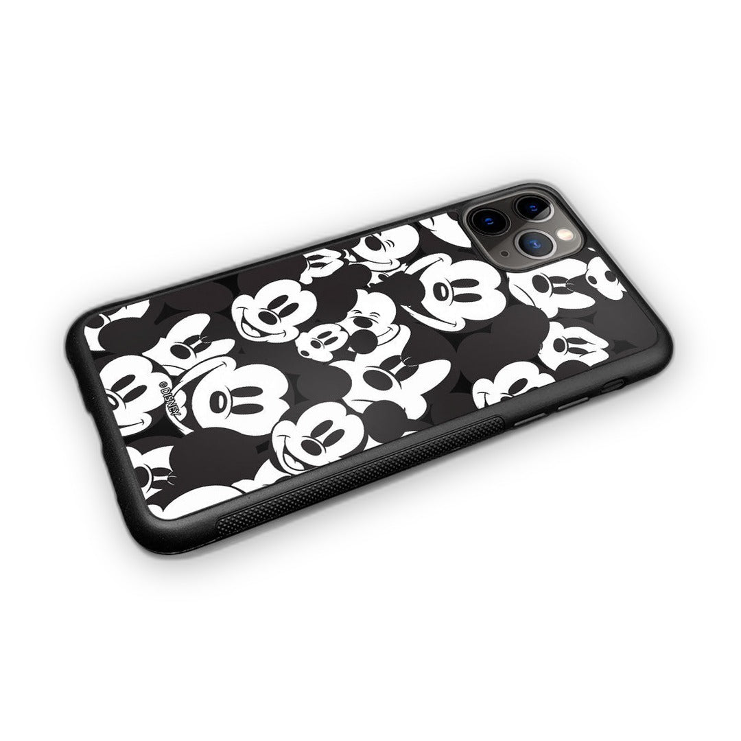 Mickey Smileys Glass iPhone Case for iPhone 11 Pro Max | Macmerise