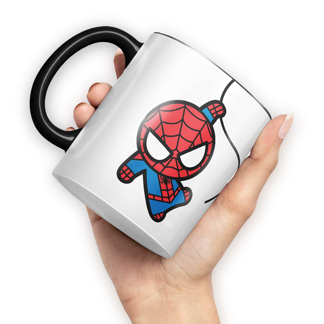 Spider Man Comic Kawaii Coffee Mug | Macmerise
