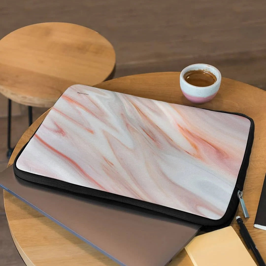 Marble Rosa Levanto Laptop Sleeve 15 Inches | Macmerise