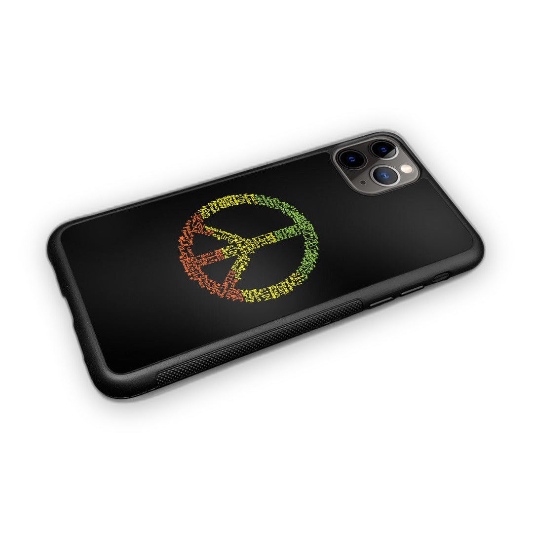 Symbol of Peace Glass iPhone Case for iPhone 11 Pro Max | Macmerise