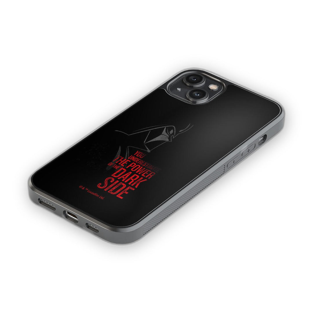 the Dark Side Glass iPhone Case for iPhone 14 Plus | Macmerise