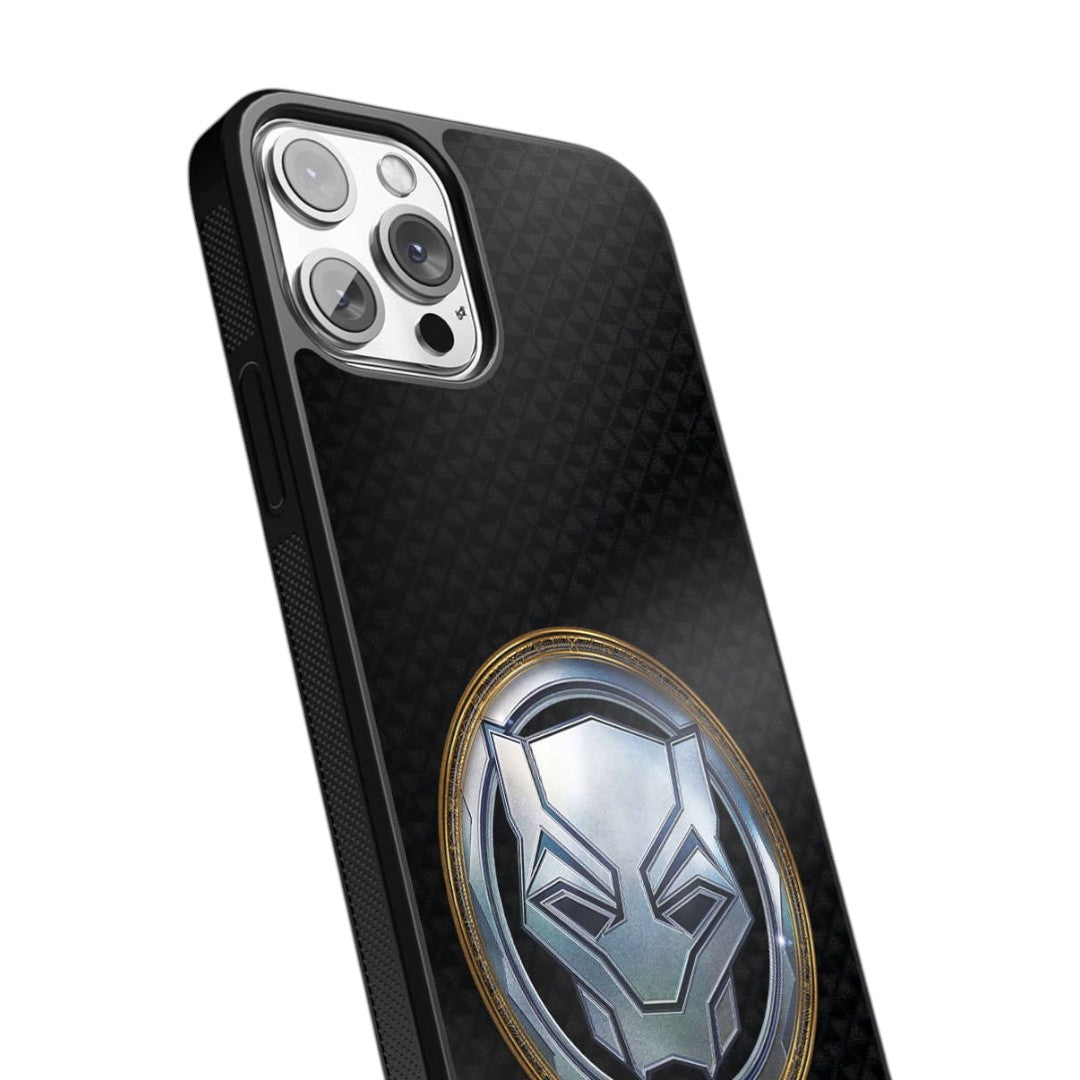 Wakanda Forever Vibranium Gold Glass iPhone Case for iPhone 12 Pro | Macmerise