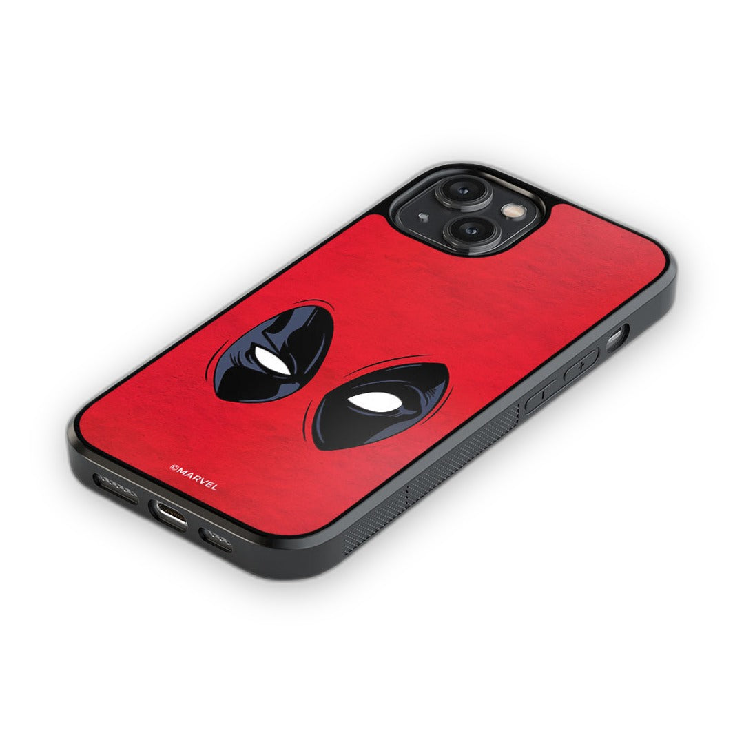 Deadpool Gaze Glass iPhone Case for iPhone 14 | Macmerise