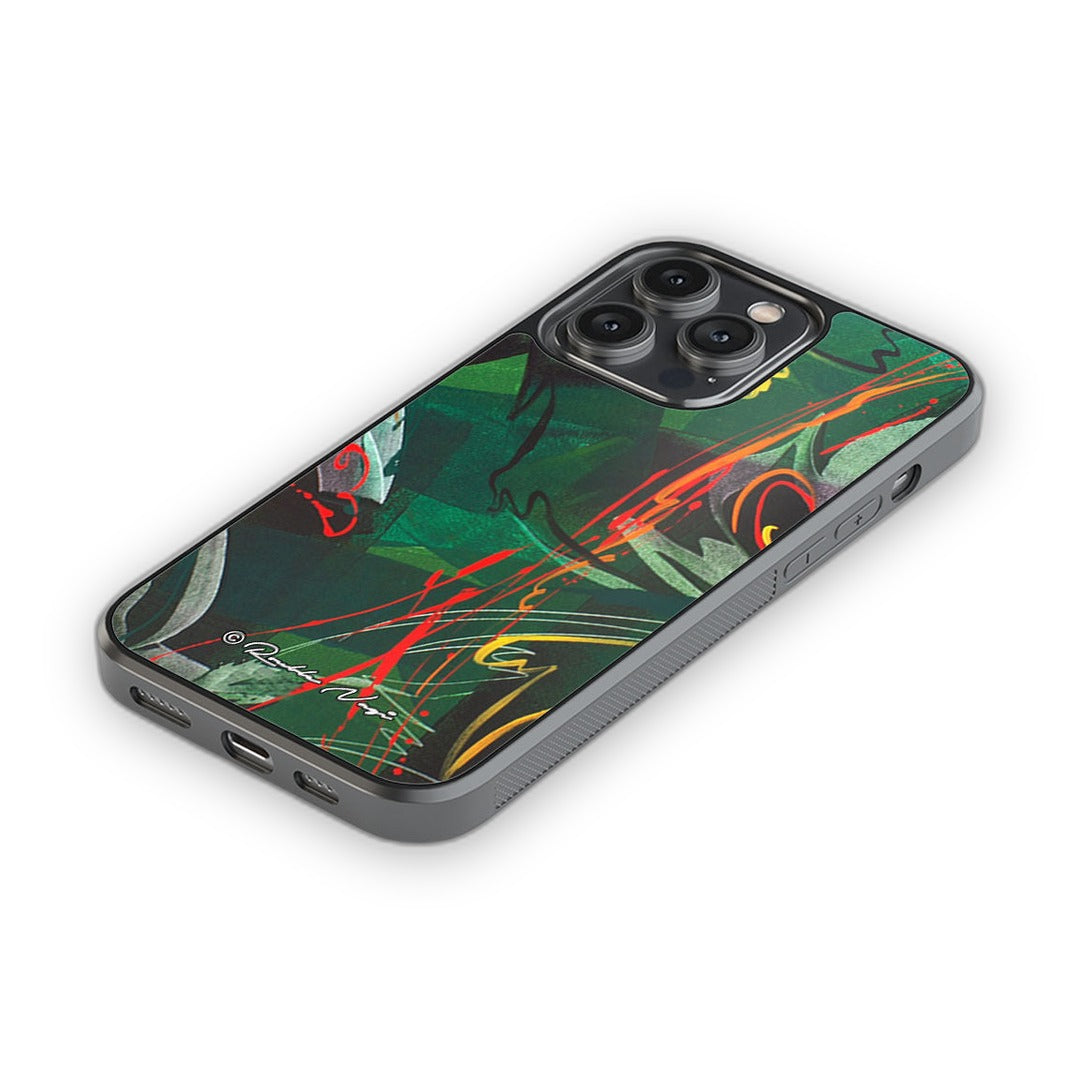 Strokes of Life Glass iPhone Case for iPhone 14 Pro Max | Macmerise