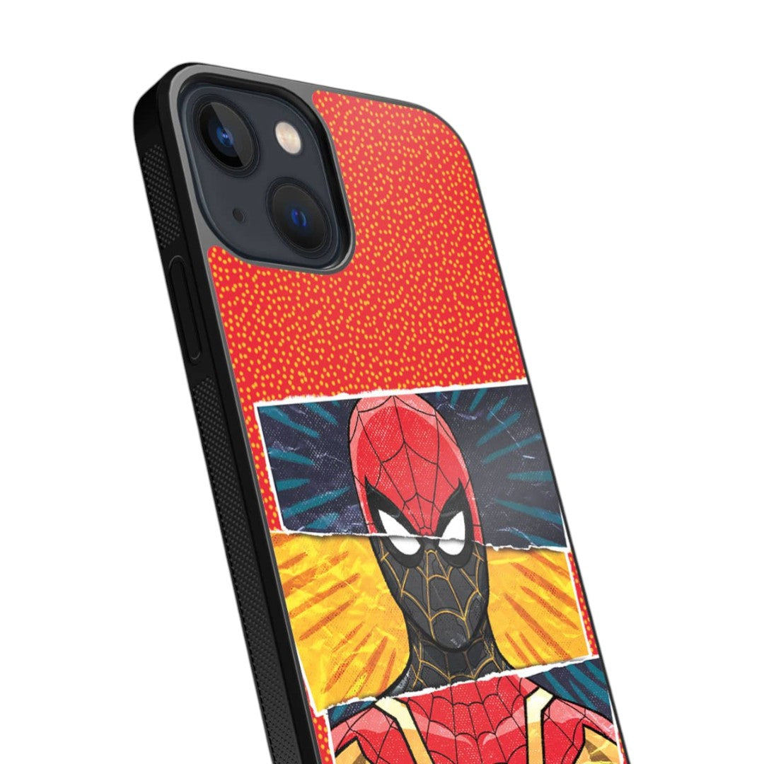 Spider Man Engage Glass iPhone Case for iPhone 13 Mini | Macmerise