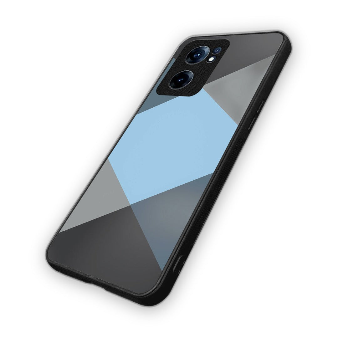 Criss Cross Blue Phone Case for OnePlus Nord Ce 2 | Macmerise