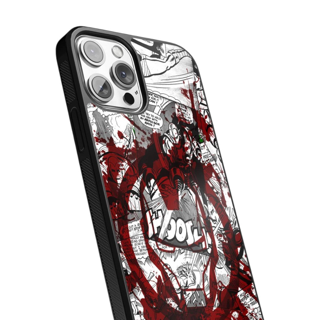 Splash Out Iron Man Glass iPhone Case for iPhone 12 Pro | Macmerise