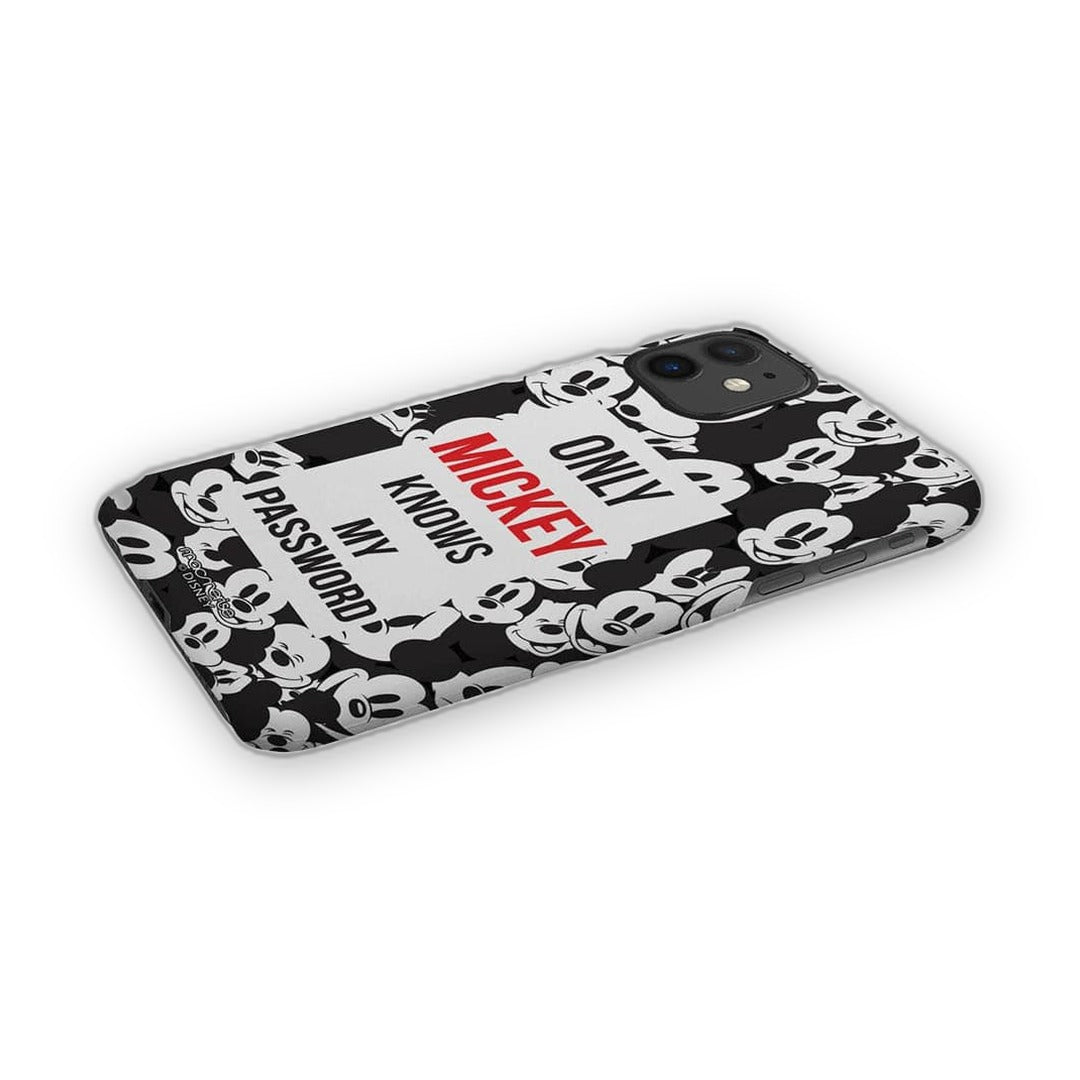 Mickey My Password Glass iPhone Case for iPhone 11 Sleek | Macmerise
