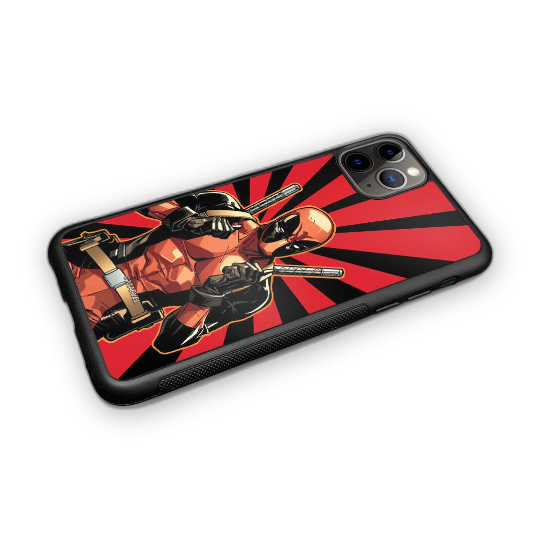 Smart Ass Deadpool Glass iPhone Case for iPhone 11 Pro Max | Macmerise