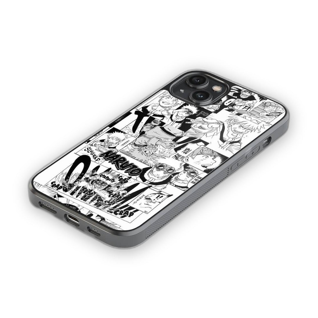 Naruto Collage Glass iPhone Case for iPhone 14 Plus | Macmerise