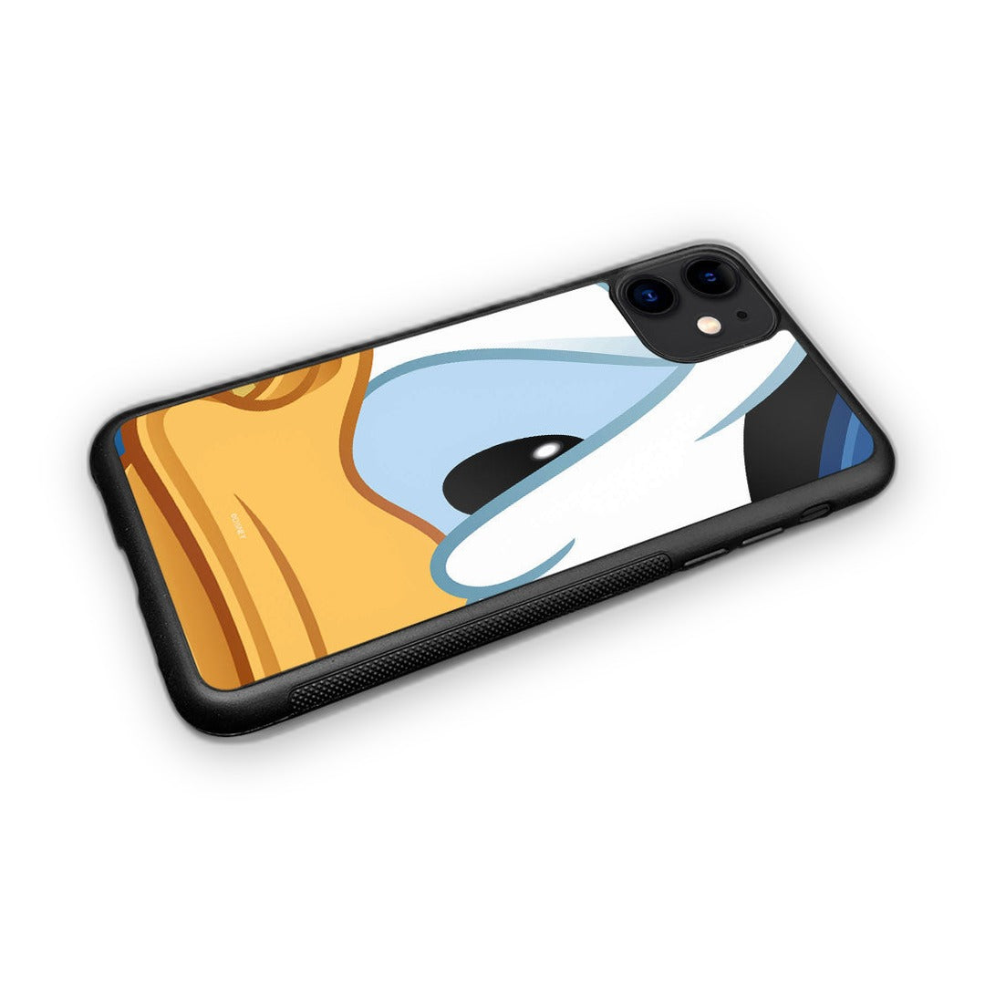 Zoom Up Donald Glass iPhone Case for iPhone 11 | Macmerise