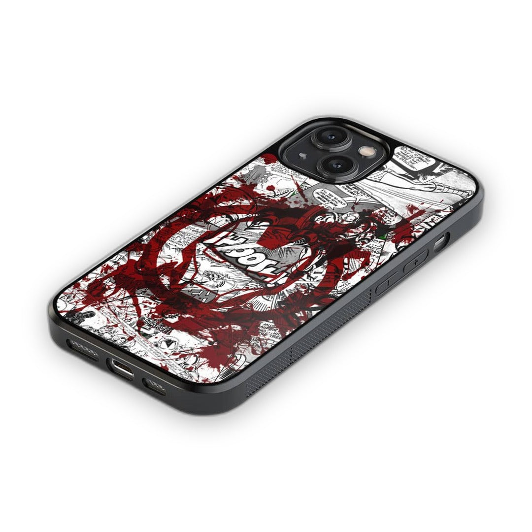 Splash Out Iron Man Glass iPhone Case for iPhone 14 | Macmerise