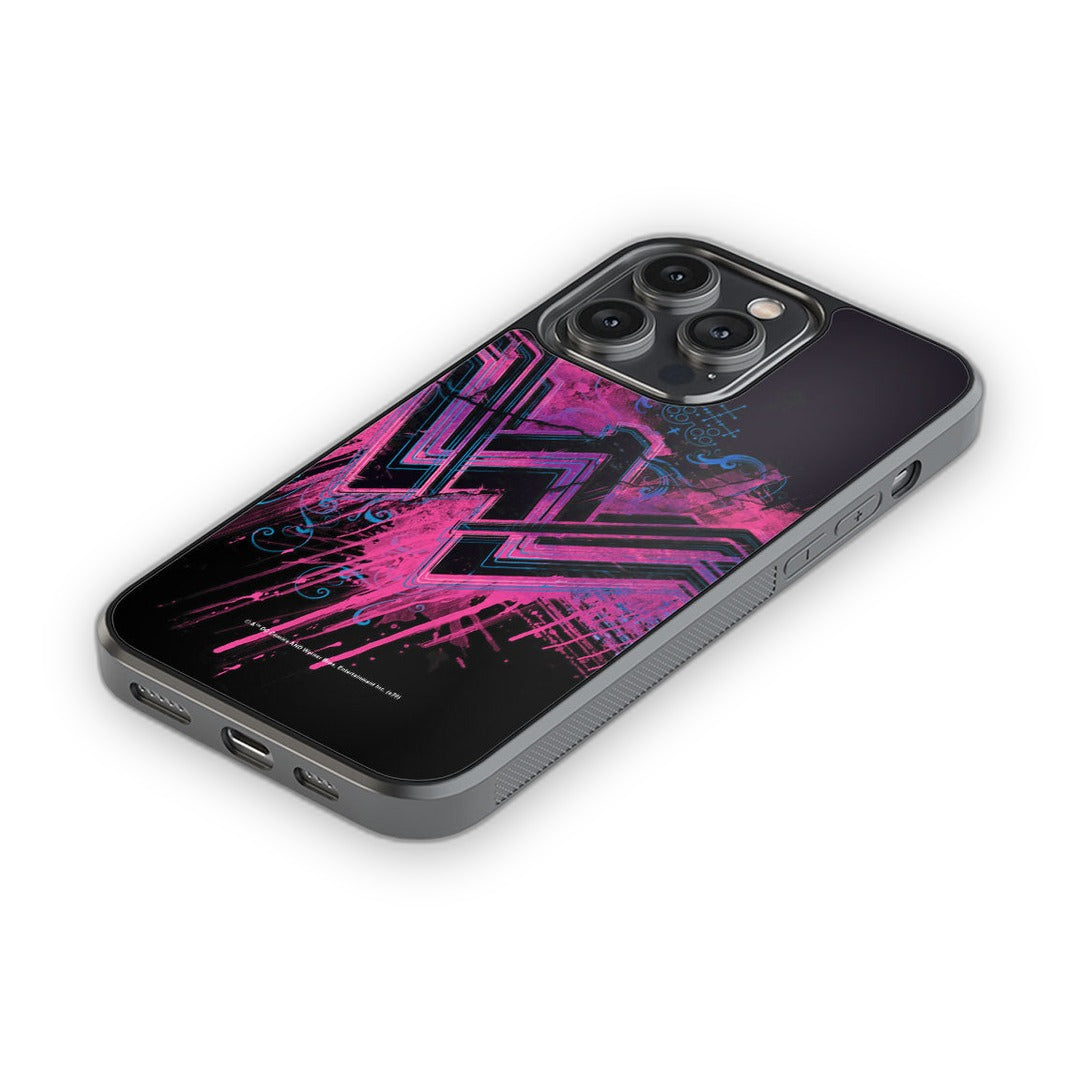 Wonder Woman Splatter Glass iPhone Case for iPhone 14 Pro Max | Macmerise