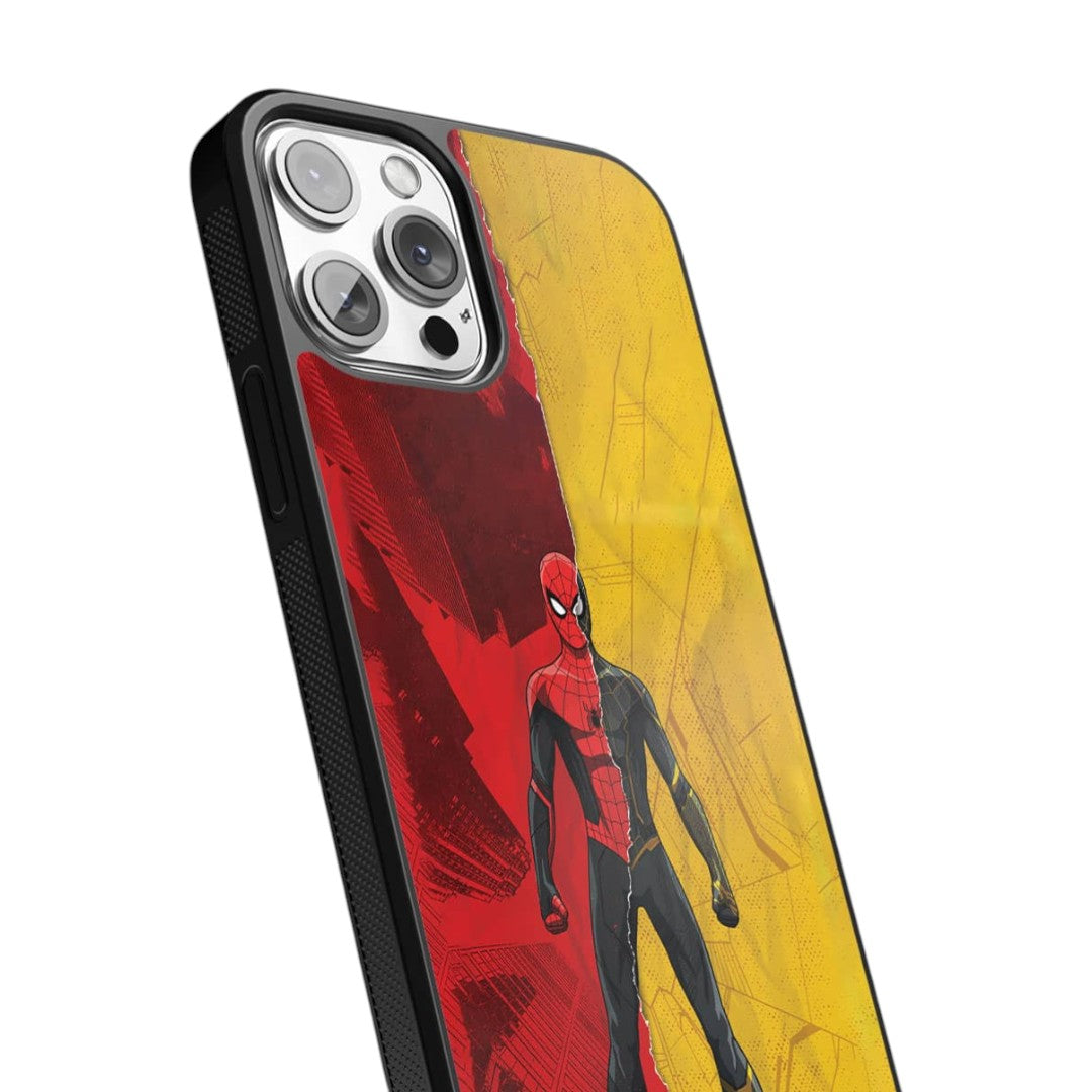 Peter Black and Gold Glass iPhone Case for iPhone 12 Pro | Macmerise