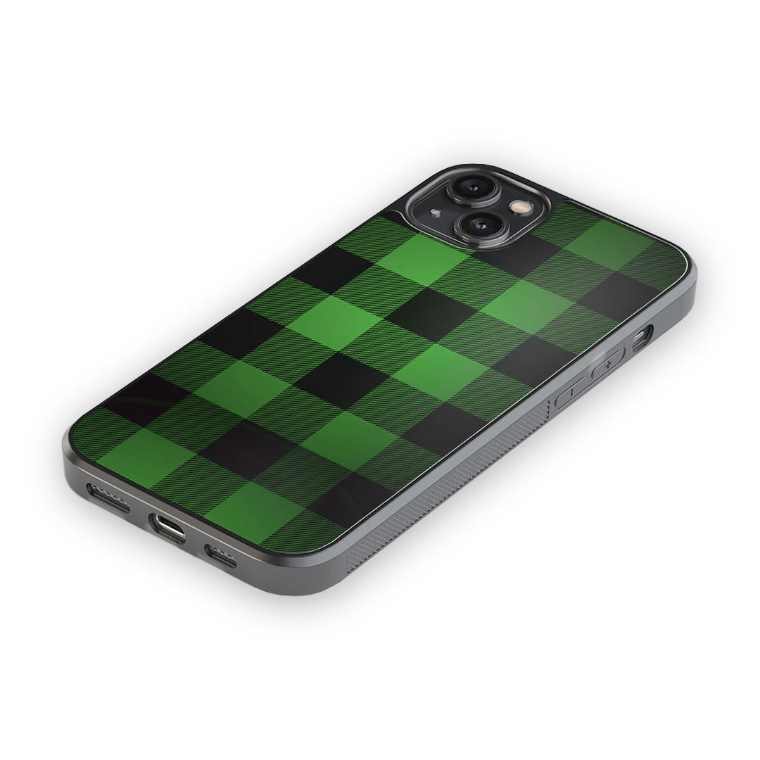 Checkmate Green Glass iPhone Case for iPhone 14 Plus | Macmerise
