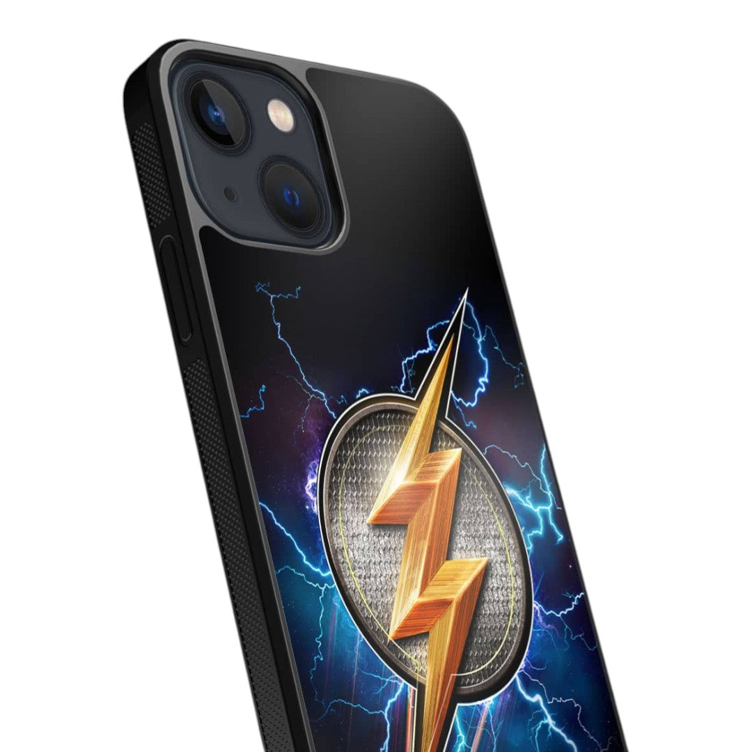 Flash Storm Glass iPhone Case for iPhone 13 | Macmerise
