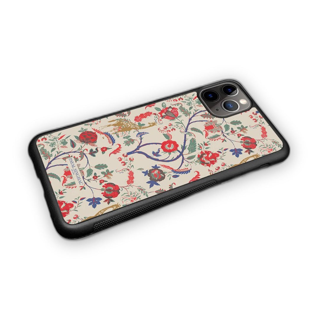 Payal Singhal Giraffe Print Glass iPhone Case for iPhone 11 Pro Max | Macmerise