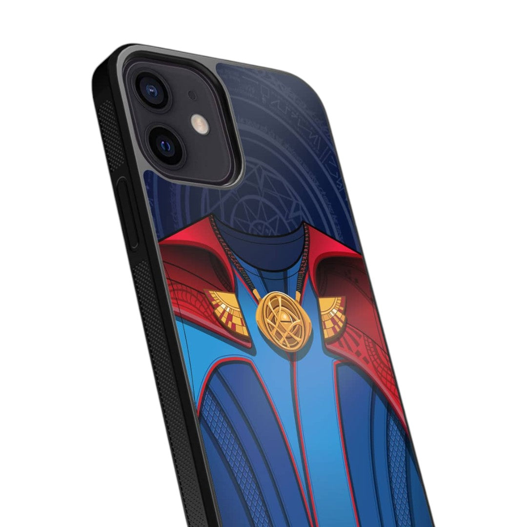 Suit Up Doctor Strange Glass iPhone Case for iPhone 12 | Macmerise