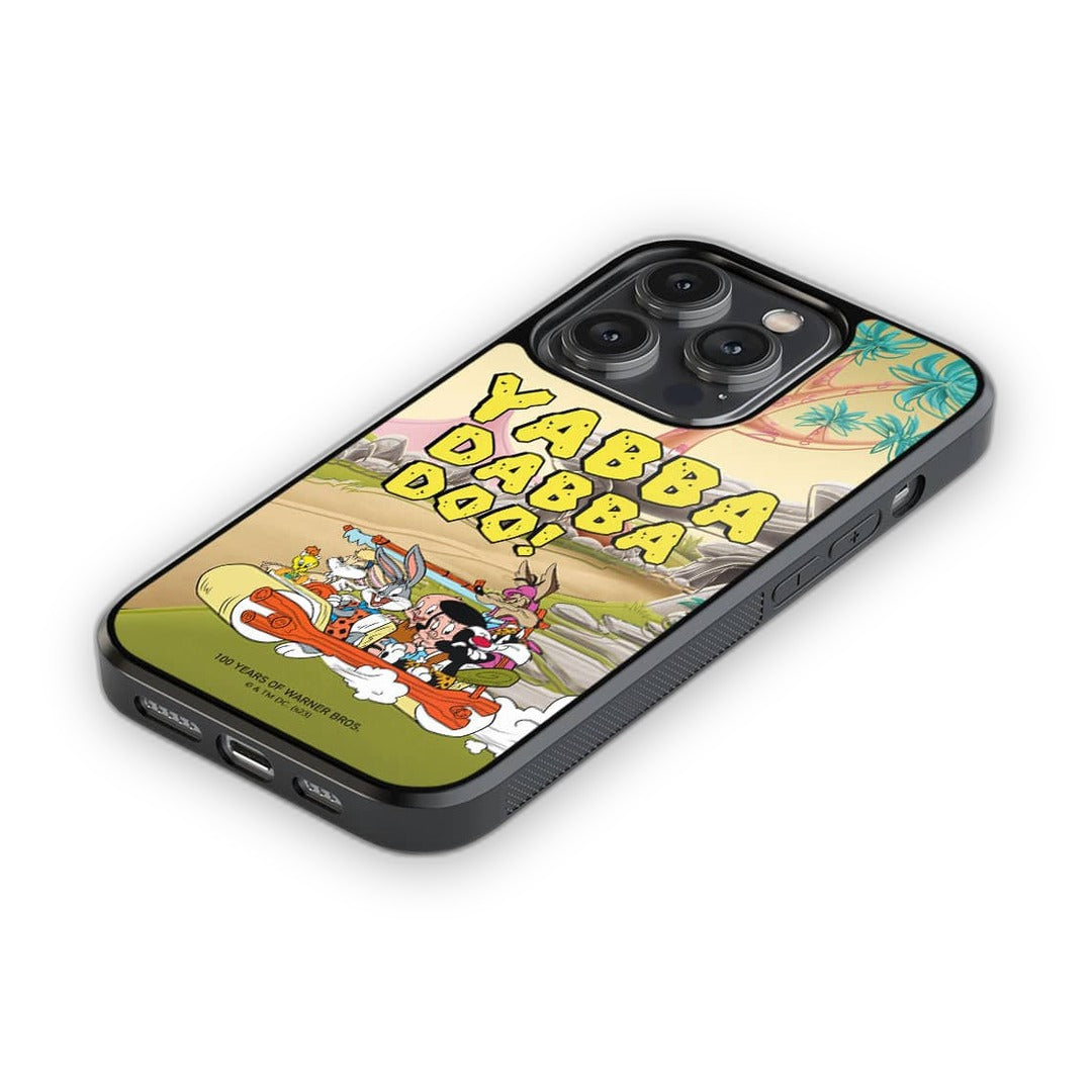 Looney Tunes Mania Glass iPhone Case for iPhone 14 Pro | Macmerise