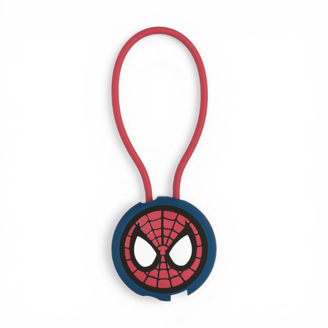 the Amazing Spider Man Micro Usb Cable Keyring Red | Macmerise